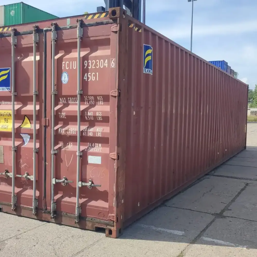Kontener morski 40’HC 12m używany WARSZAWA