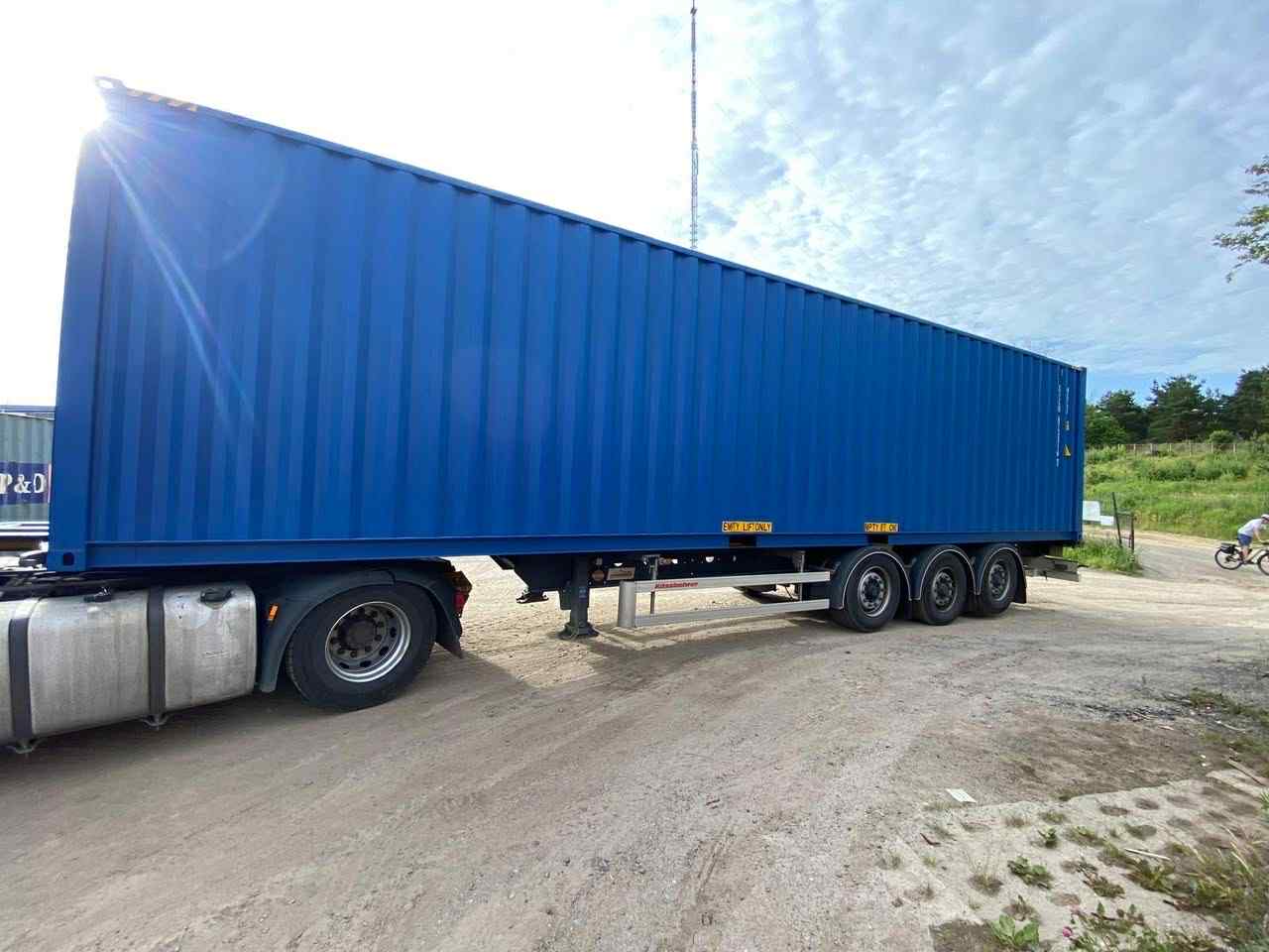 Kontener morski 40’HC 12m one way NIEBIESKI ŁÓDŹ – Bild 3