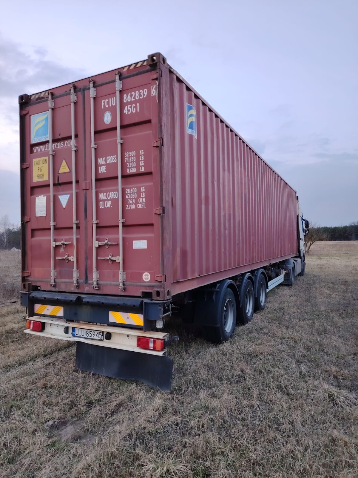 Kontener morski 40’HC 12m używany OLEŚNICA – Bild 2